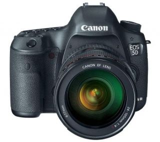 Canon EOS 5D Mark III DSLR Camera with EF 24 105mm Lens —
