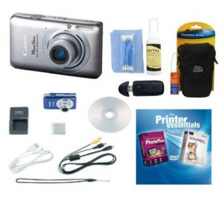 Canon PowerShot ELPH 100 HS 12MP 4X Optical Dig. Camera Bundle