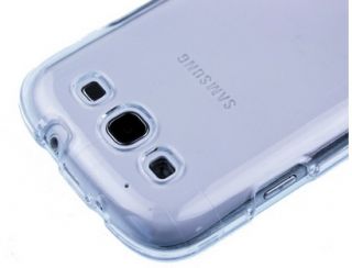 Clear Crystal Hard Skin Case Car Charger Guard for Samsung Galaxy S3