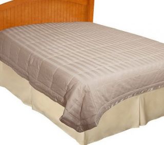Northern Nights All Natural Cotton Loft 300TC Damask Queen Blanket