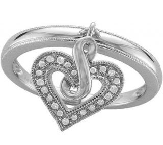 AffinityDiamond HeartistrySterling1/10cttw Infinity Heart Ring