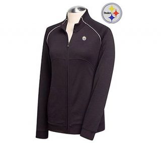NFL Pittsburgh Steelers Womens Drytec Full ZipJacket   A183790