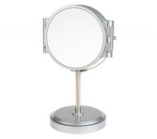 360 Degree View 5 Fold OutPanel Vanity Mirrorw/ 5xMagnification 