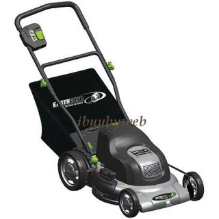 earthwise 60120 20 cordless electric lawn mower new 20 deck 24 volt