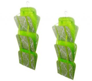 Travelon Set of 2 Hanging Handbag Organizers —