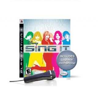 Disney Sing It with Microphone   PS3 —