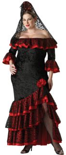 Senorita Deluxe Premium Halloween Costume New Spanish Flamenco Dancer