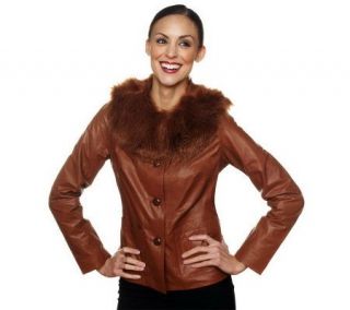 Isaac Mizrahi Live with Removable Faux Fur Collar —