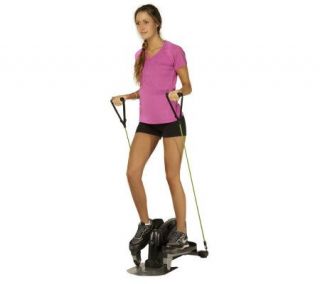 InMotion Compact Elliptical with Resistance Bands & DVD —