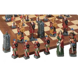  Gift The Original Sac Hand Painted Battle of Culloden Chess Set