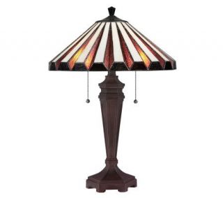 Tiffany Style Marquis Collection 23 1/2 TableLamp   H359095