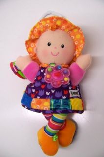 Lamaze Baby Doll Toy Crinkly Rattle Hang Crib Stroller Carseat Girl