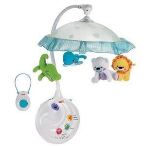  Price Precious Planet Crib Mobile Toy w Music Projection FAST SHIP NEW