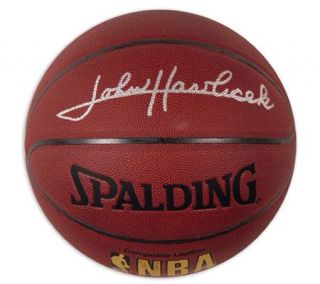 John Havlicek Autographed Basketball —