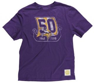 NFL Minnesota Vikings 50th Anniversary Super Soft T Shirt —