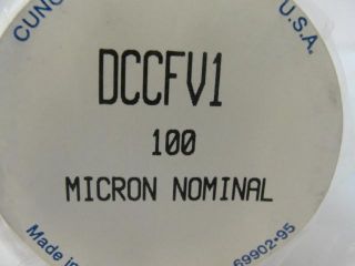 27458 New No Box Cuno DCCFV1 Filter 57mm OD 10 Length