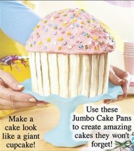 giant cupcake birthday silicon cake baking pan