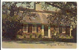 Cudworth House Parish Road Scituate Vintage Postcard