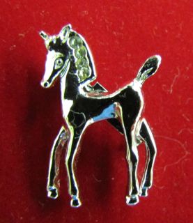 Vintage Gerrys Costume Jewelry Silver Tone Horse Pin or Brooch New 1