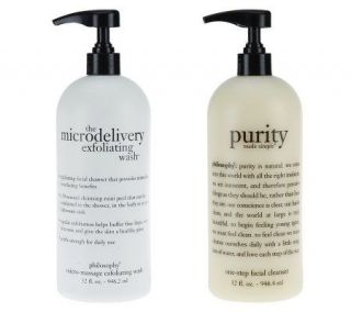 philosophy super size purity made simple & micro  delivery wash