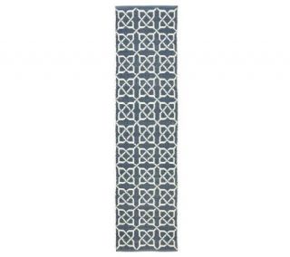 Thom Filicia 2 x 8 Tioga Recycled Plastic Outdoor Rug   H186468