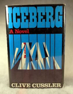 clive cussler dodd mead iceberg true first edition first printing