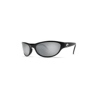 Costa Del Mar Sunglasses Triple Tail Black Silver 580