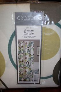 Croscill Bubble Shower Curtain Brand New