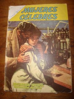 1962 COMIC MEXICAN MUJERES CELEBRES MADAME CURIE