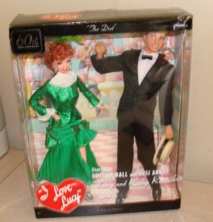 2010 BARBIE I LOVE LUCY EPISODE 4 THE DIET LUCY & RICKY RICARDO Pink