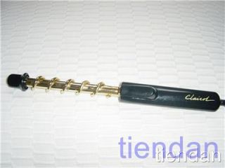 CLAIROL 1/2 SPIRAL CURL Hot Curling Iron DUAL VOLTS WORLDWIDE TRAVEL