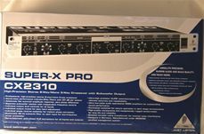 Behringer CX2310 2 3 Way Professional DJ Crossover SUB Output