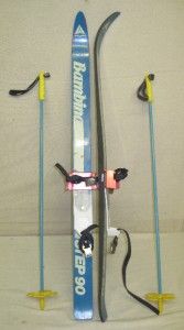 ATLAS Kids Youth Junior Cross Country Skis BC XC 90 CM with Poles