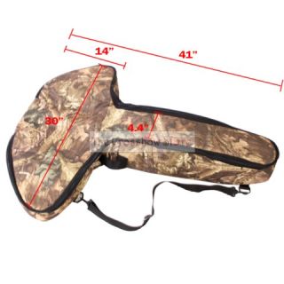 Camo Padded Canvas Carrying Case for Hunting Crossbows