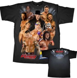 Randy Orton JOHN CENA Miz Rumble Crew WWE T shirt