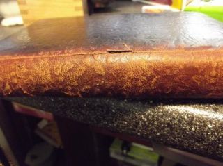  Oliver Goldsmith Leather Poetry Book Poems & Essays 1880s Crowell