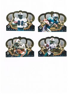 1998 Crown Royale Limited Series Dolphins O J McDuffie