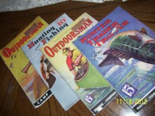  1930s Outdoor Magazines Hunter Trader Trapper Hunting Fishing