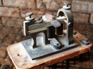 Bunnell Telegraph Sounder w/o Key   pre 1894   Vintage Antique  