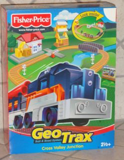 Fisher Price GeoTrax R R System Cross Valley Junction