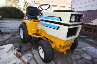 1974 CUB CADET 1450 HYDRO TRACTOR COMPLETE WITH ATTACHMENTS NICE