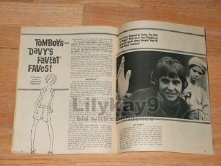  MONKEES Mark Lindsay DAVY JONES Dack Rambo LEN WHITING Cowsills 1968