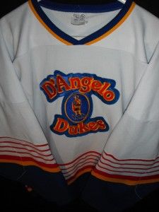 Game Used Worn 78 DAngelo Dukes Hockey Jersey AK Canada NHL Beer Mens