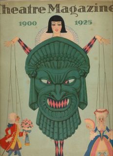 May 1925 Theatre Link art deco cover Ulric Francis Howard Taylor Bates