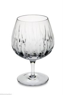 Reed Barton Miller Rogaska Soho Crystal Stemware 4 Brandy Glasses