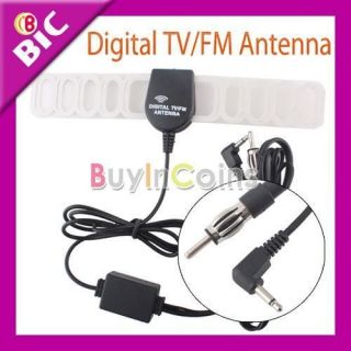  Auto TV Booster FM Radio Windshield Mount Digital DVB T Antenna Aerial