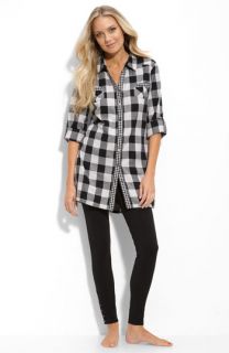 PJ Salvage Plaid Nightshirt & Leggings