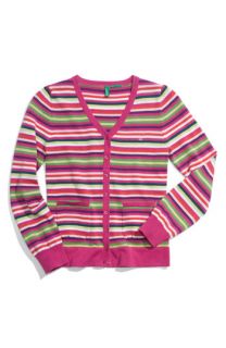 United Colors of Benetton Kids Stripe Cardigan (Little Girls)