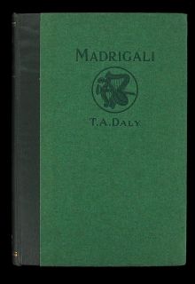 by ellis antique madrigali t a daly poetry illus book