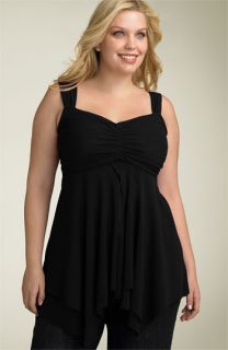 Sweet Pea by Stacy Frati Sleeveless Sweetheart Top (Plus)
